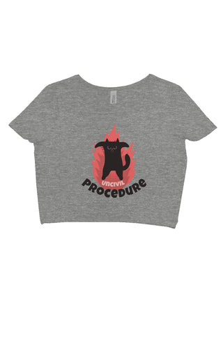 Uncivil Procedure crop tee - *This is not legal advice