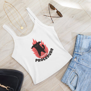 Uncivil Procedure Women’s micro - rib tank top - *This is not legal advice