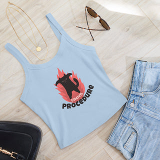 Uncivil Procedure Women’s micro - rib tank top - *This is not legal advice