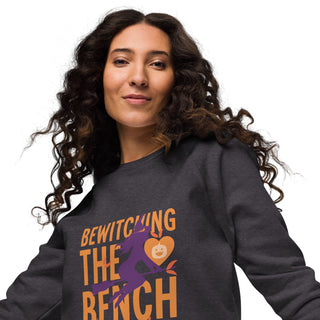 Bewitching the Bench Unisex organic raglan sweatshirt