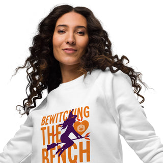 Bewitching the Bench Unisex organic raglan sweatshirt