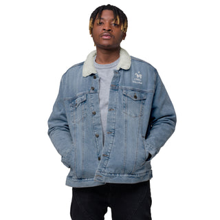 Mistakes Were Made Unisex denim sherpa jacket