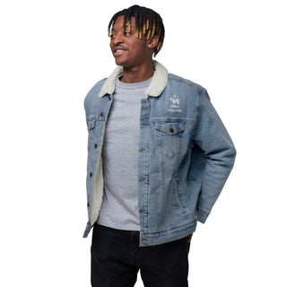 Mistakes Were Made Unisex denim sherpa jacket