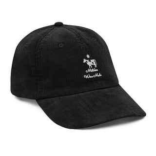 Mistakes Were Made Vintage corduroy cap