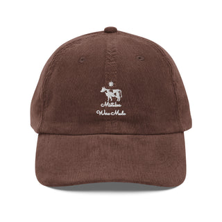 Mistakes Were Made Vintage corduroy cap