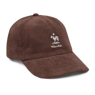 Mistakes Were Made Vintage corduroy cap