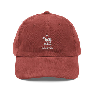 Mistakes Were Made Vintage corduroy cap