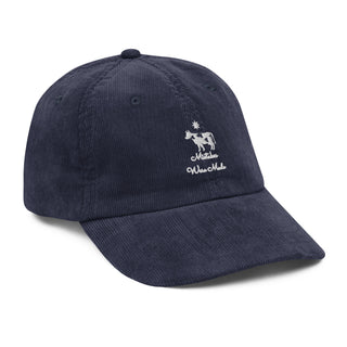 Mistakes Were Made Vintage corduroy cap