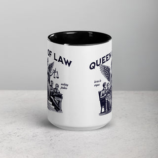 Queen of Law Mug with Color Inside