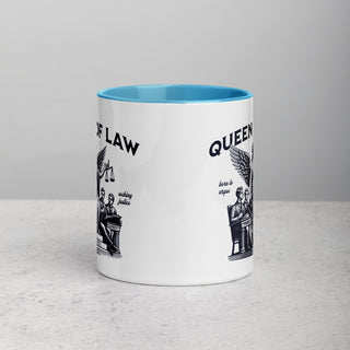 Queen of Law Mug with Color Inside