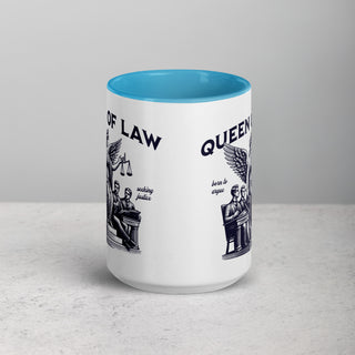 Queen of Law Mug with Color Inside