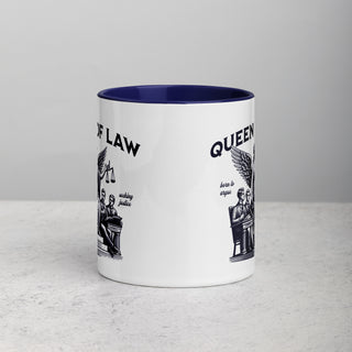 Queen of Law Mug with Color Inside