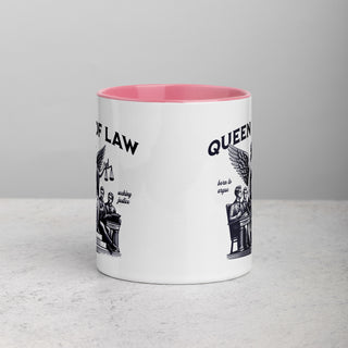 Queen of Law Mug with Color Inside