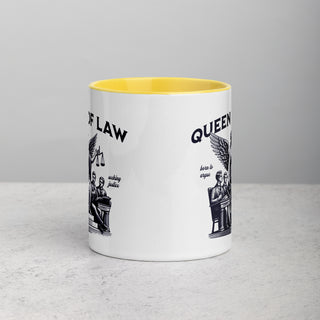 Queen of Law Mug with Color Inside