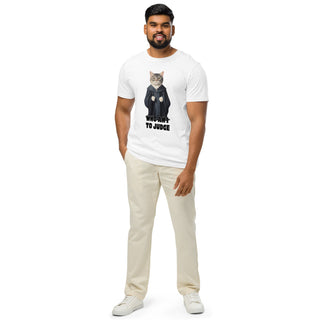 Who am I to Judge Unisex organic mid - light t-shirt - *This is not legal advice