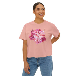 Women's Boxy Tee - *This is not legal advice