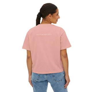 Women's Boxy Tee - *This is not legal advice