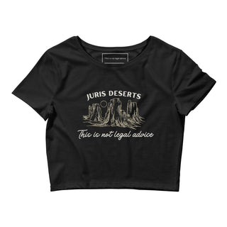 Juris Deserts Women’s Crop Tee