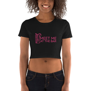 Meet me at the Bar Women’s Crop Tee