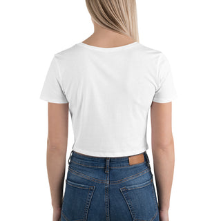 RBG Collar Embroidered Women’s Crop Tee