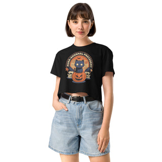 Purr-Anormal Precedent Women’s crop top