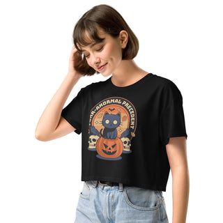 Purr-Anormal Precedent Women’s crop top