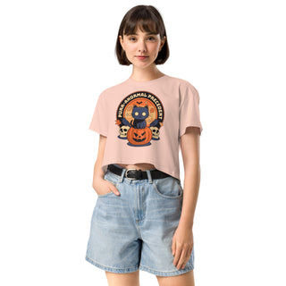 Purr-Anormal Precedent Women’s crop top