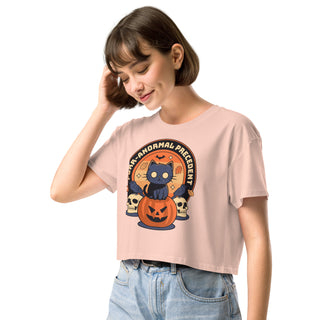 Purr-Anormal Precedent Women’s crop top