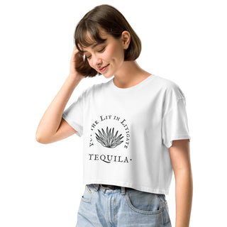 Lit in Litigate Women’s crop top