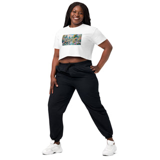 Justice in Bloom Women’s crop top