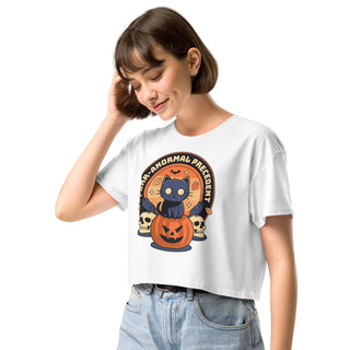 Purr-Anormal Precedent Women’s crop top