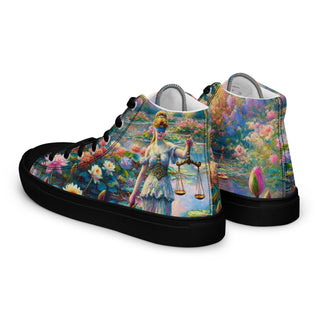 Justice in Bloom Women’s high top canvas shoes