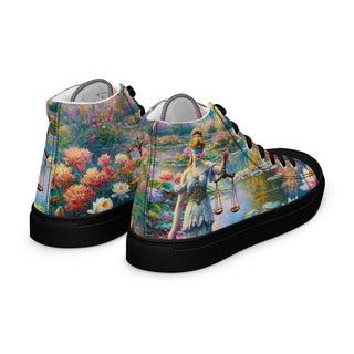 Justice in Bloom Women’s high top canvas shoes