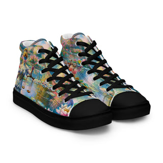 Justice in Bloom Women’s high top canvas shoes