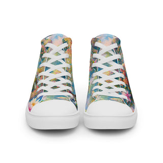 Justice in Bloom Women’s high top canvas shoes