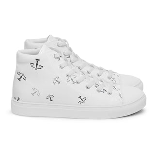 Scales of Justice Women’s high top canvas shoes