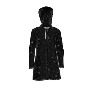 Womens Hooded Rain Jacket - *This is not legal advice