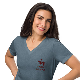 Mistakes Were Made Women’s relaxed v-neck t-shirt