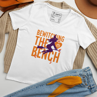 Bewitching the Bench Women’s relaxed v-neck t-shirt