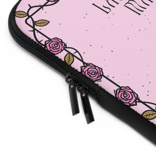 You can't spell laughter without manslaughter Laptop Sleeve - *This is not legal advice
